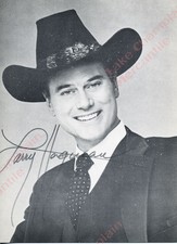 DALLAS Press Photo postcard Larry Hagman 