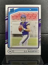 2024 Panini Donruss - Rated Rookie #303 J.J. McCarthy (RC) 💎🔥📈
