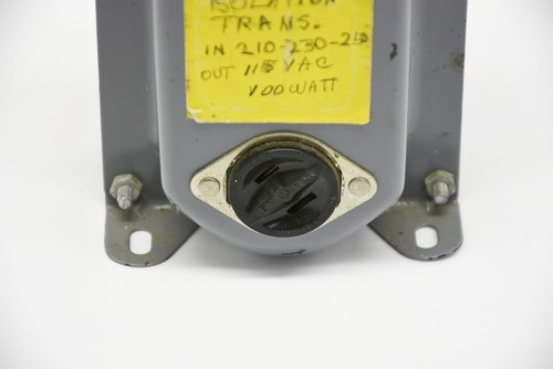 Trasformatore isolante vintage senza marchio testato funzionante - Foto 7 di 13