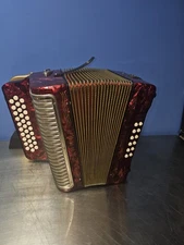 Used hohner Corona G/C/F ll diatonic made germany no case