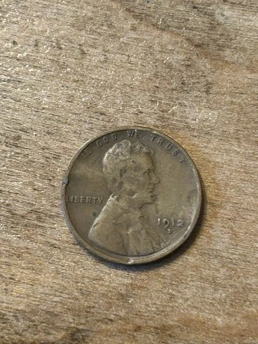 1912D Lincoln Cent XF Details