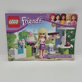 LEGO Friends Stephanie's Outdoor Bakery 3930 Complete Set 45 pcs Mini-Doll 2012