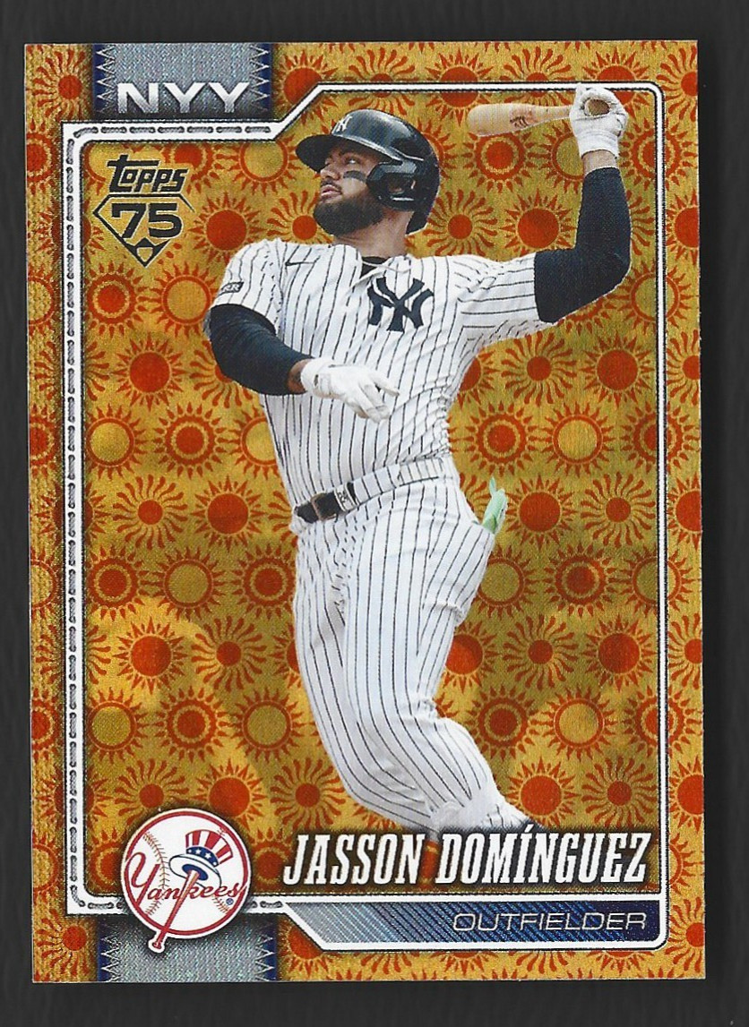 2026 Topps Series 2 Holiday Foil #533 Jasson Dominguez MLB New York Yankees