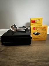 Kodak Custom 860H Slide Projector With Lens And Stack Loader- Turns On Read Desc