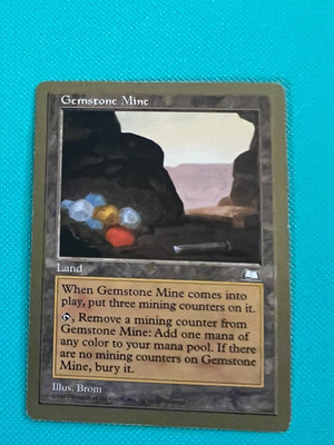Gemstone Mine - World Championship - 1998 - MTG - Magic the Gathering