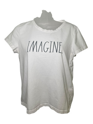 Rae Dunn Imagine Women s Tee Shirt Estimated Size Medium