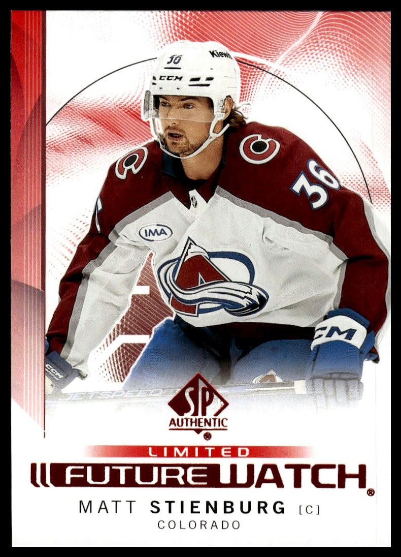 2024-25 SP Authentic #179 Matt Stienburg Limited Red