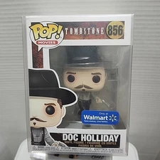 Funko POP! Movies Tombstone Doc Holliday #856  Walmart EXCLUSIVE Protector Vault