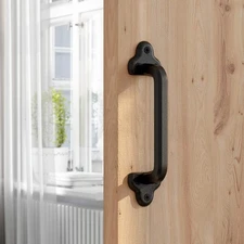 heavy duty 9 antique barn door handle large rustic retro cast iron handle f