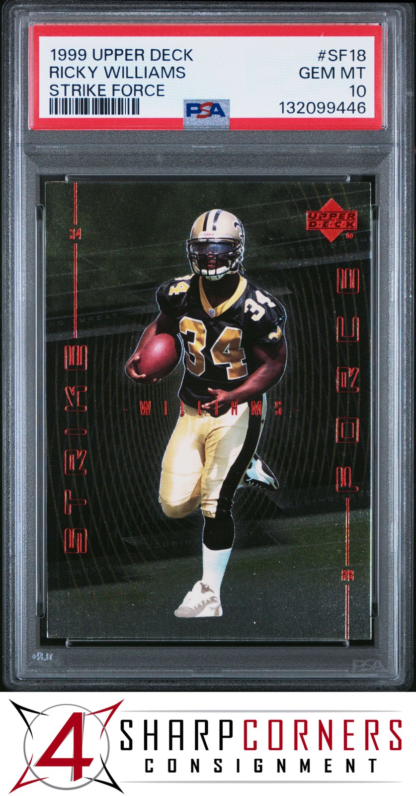 Ricky Williams Upper Deck Strike Force #SF18 Strike Force