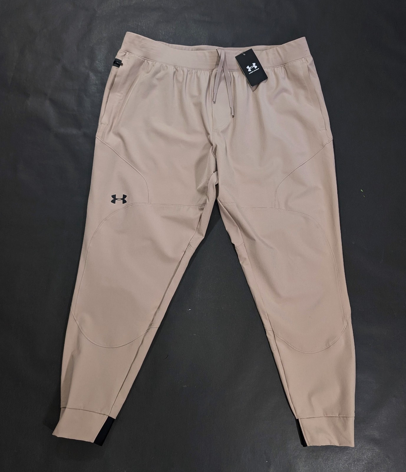 $100 Under Armour Unstoppable Joggers Pants Men’s Size 2XL 40x30 Sahara thumbnail 2