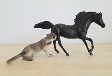 Breyer Classic / Freedom Model Horse FLICKA MOVIE SET #610 Andalusian & Cougar