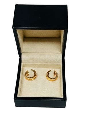 Bvlgari B.zero1 Rose Gold Hoop Earrings 