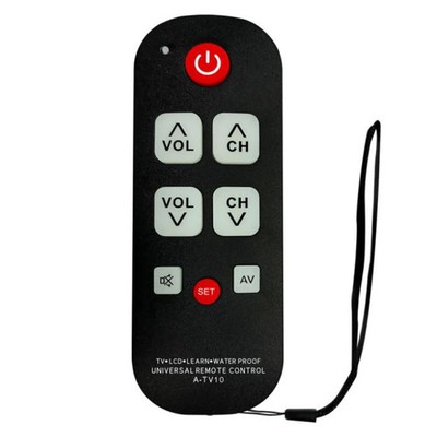 A-TV10 TV Universal Remote Control Simple Learning Luminous Button Remote Contro
