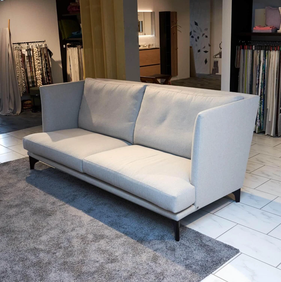 Bielefelder Werkstätten Polstergruppe Mit Sofa Und 2 Sesseln Polo Stoff  - Bild 4 von 4