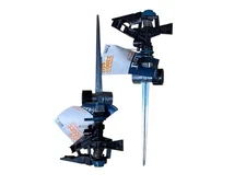 2 X Pulsating Lawn Sprinkler , coverage of up to 3,300 sq. ft.