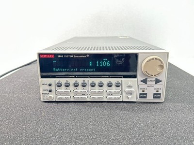 KEITHLEY 2602 SYSTEM SOURCE METER POWER TESTED BASIC KEY TEST FREE SHIPPING  