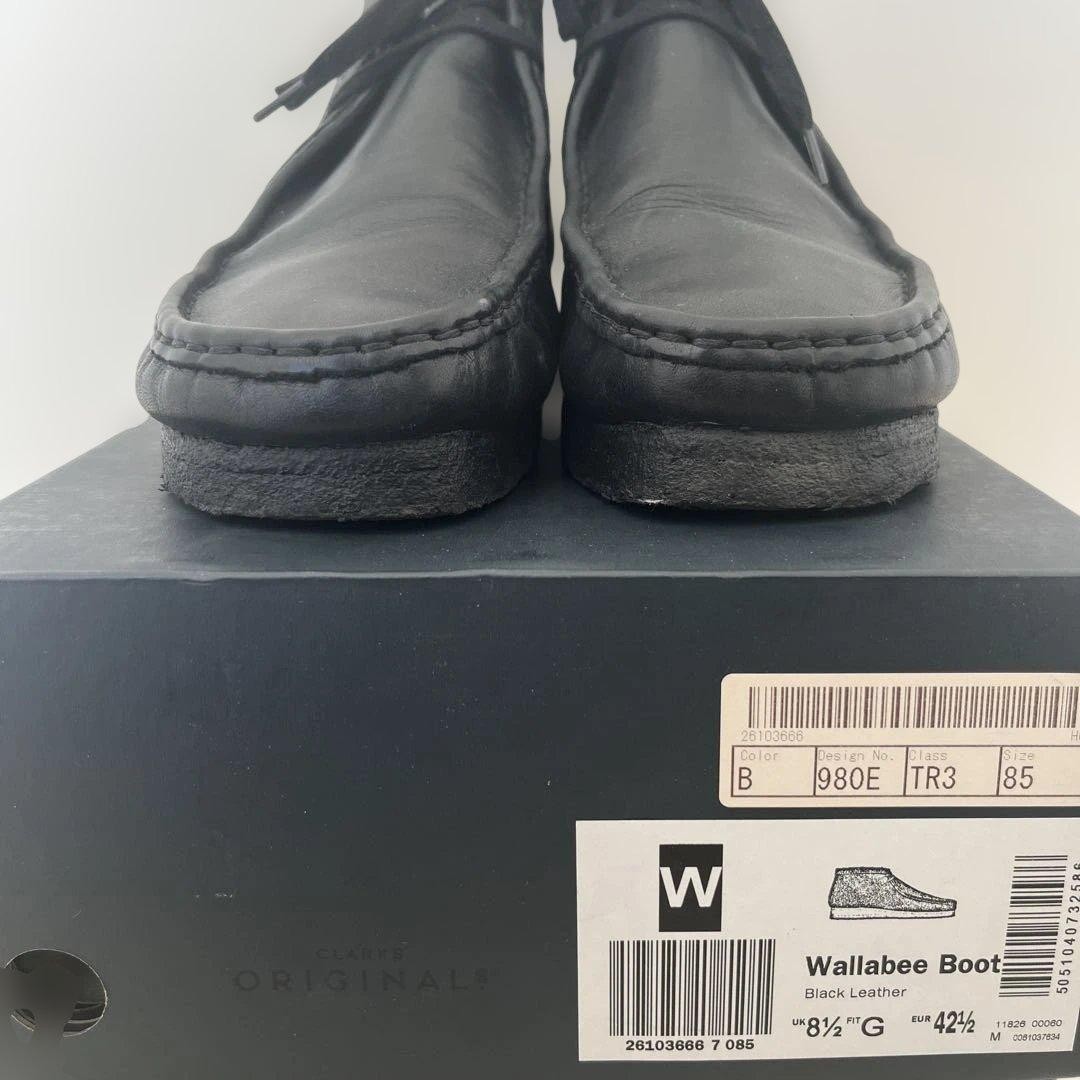 [Extremely Good Condition] Clarks Wallaby Black L… - image 9