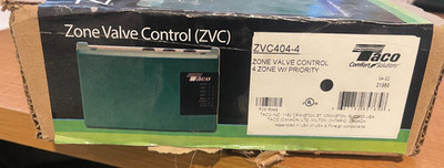 Taco ZVC404-4 Zone Valve Control 4 Zone w/ Priority 120V 24V Output