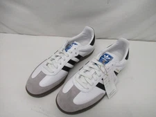 Adidas Samba OG  White/Black/Granite Low top Shoes Size Men's 10 Women's 11