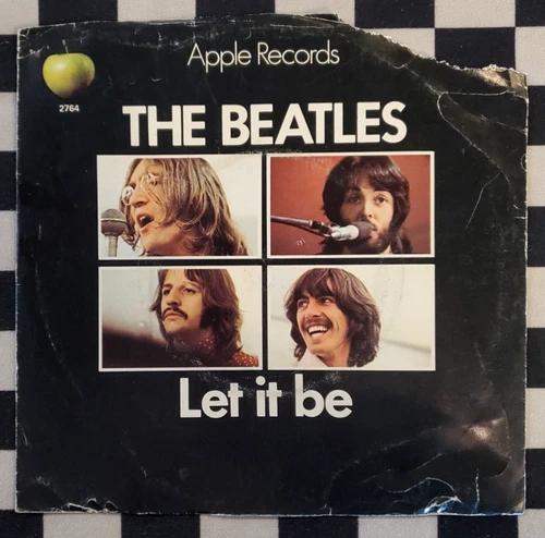 Let It Be / You Know My Name (Look Up My Number) 7" by The Beatles vinyl 1970 VG