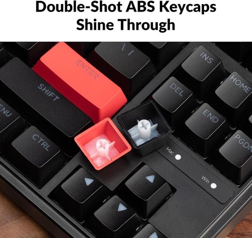 Keychron C3 Pro QMK/VIA Custom Mechanical Keyboard, 87 Keys Compact TKL Layout - Picture 9 of 9