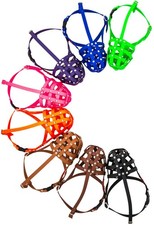 Hundemaulkorb Muzzleking COLORI Biothane-Maulkorb | ROTBRAUN