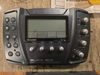 M-Audio Black Box Guitar Performance Recording Multi-Effect Unit