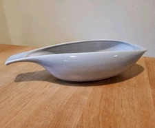 RUSSEL WRIGHT  Steubenville GRAY Celery Dish 10"  Gravy Boat  MCM  No Maker Mark