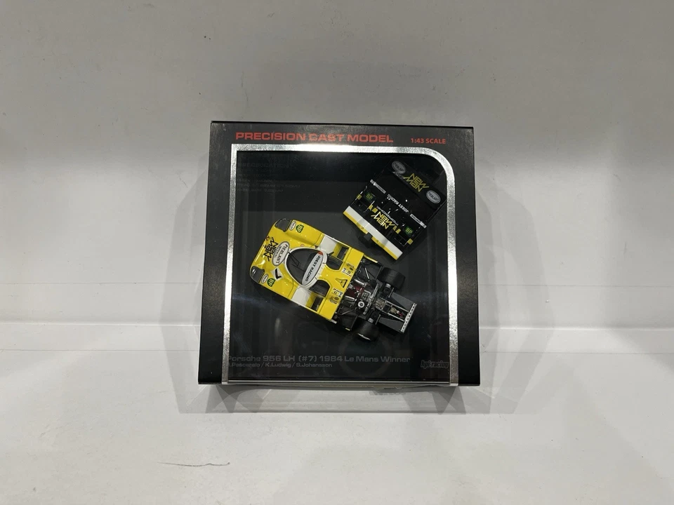 1/43 - HPI-racing-PORSCHE 956 LH #7 Winner LE Mans 1984-New-Limited Edition. - Immagine 4 di 4