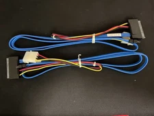 2Pcs  SATA/SAS cable FOXCONN 1012 SAS Cable 3ft