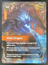 2026 Riftbound Unleashed Unknown Alternate Art #118a /219 Elder Dragon — live eBay listing