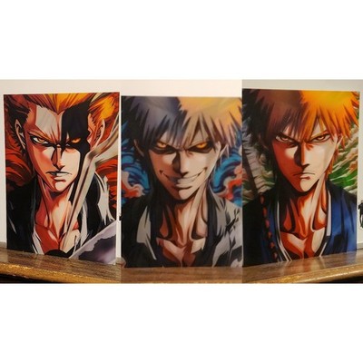 Ichigo Kurosaki Bleach 3D Lenticular Motion Anime Poster