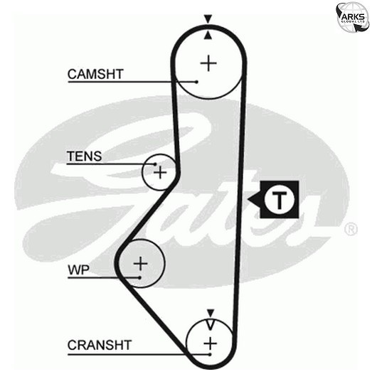 GATES 5086 Timing Belt for FORD ASIA & OCEANIA,MAZDA - Image 11
