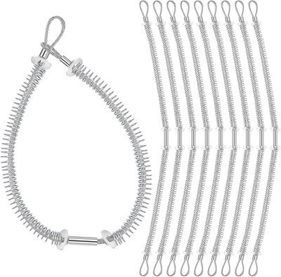 10 Pack Whip Hose Restraint Safety Whip Check Cable for to Restraint Fitting Con