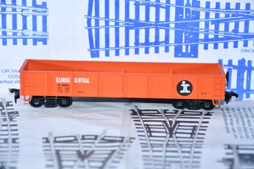 AHM Roco Austria HO. Illinois Central Gondelwagen 94301. Horn Haken Kupplungen. | Zustand: Used