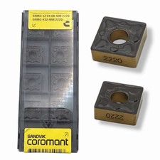 10 X SANDVIK | SNMG 120408-MM - | 2220 | WENDESCHNEIDPLATTEN  |