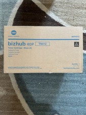 Konica Minolta Black Toner New NIB NIP TN412 Bizhub 40P