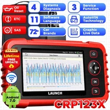 2025 LAUNCH CRP123X OBD2 Scanner Engine ABS SRS Code Reader Car Diagnostic Tool