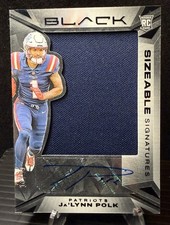 2024 Panini Black Ja'Lynn Polk Sizeable Signatures RC Patch Auto #SSR-JPK