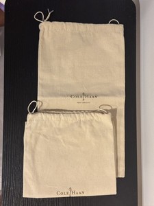 2 Cole Haan Shoe Dust Bag Covers