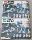 (2) LEGO Star Wars 501st Legion Clone Troopers 75280 Complete Sets 285 pcs