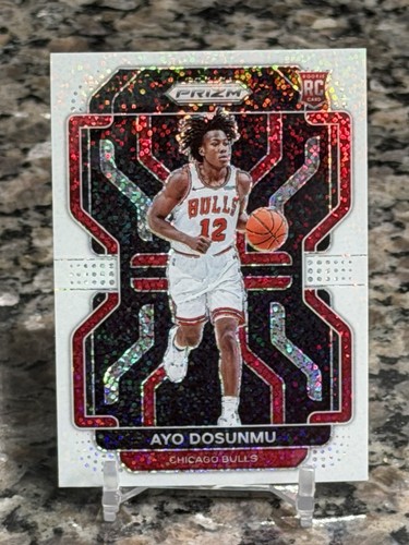 Ayo Dosunmu [White Sparkle Prizm] #271 2021 Panini Prizm card