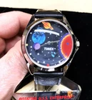 Vintage Men’s Timex Star Trek Rotating USS Enterprise Watch New With Tags + Box