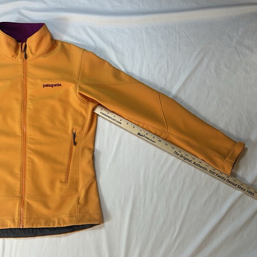 Patagonia Jacket Women’s Medium Solar Windstopper 83875 Full-Zip Orange Mango - Picture 13 of 22