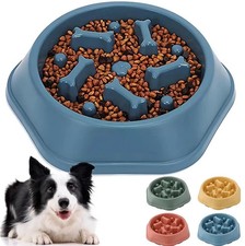 1 pc Slow Feeder Dog Bowl Anti-Slip Puzzle Dish for Small Medium Dogs