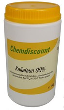 1kg Kalialaun (Kaliumaluminumsulfat, Alaun), ...