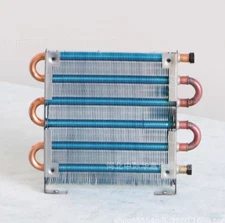 1PC New CP1X6X120 Mini Condenser Mini Radiator Copper Tube Fin Evaporator