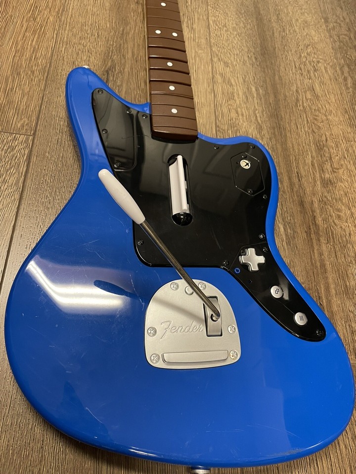 Xbox One Fender Jaguar Wireless Guitar For Rock Band 4 As Is For Parts