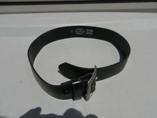 Unused Jay--Pee Size 30 " Black Leather belt 1 3/4" Wide Some Marks From Storage